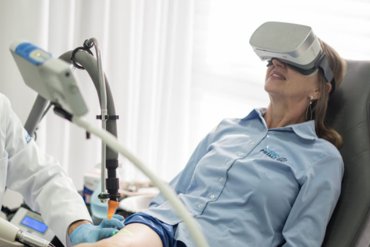 escleroterapia com uso da realidade virtual Curitiba